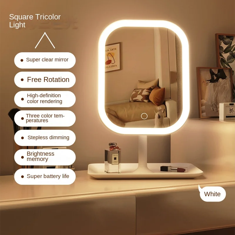 Desk Setup Lamp - Nuovo Specchio da Tavolo LED Moderno,