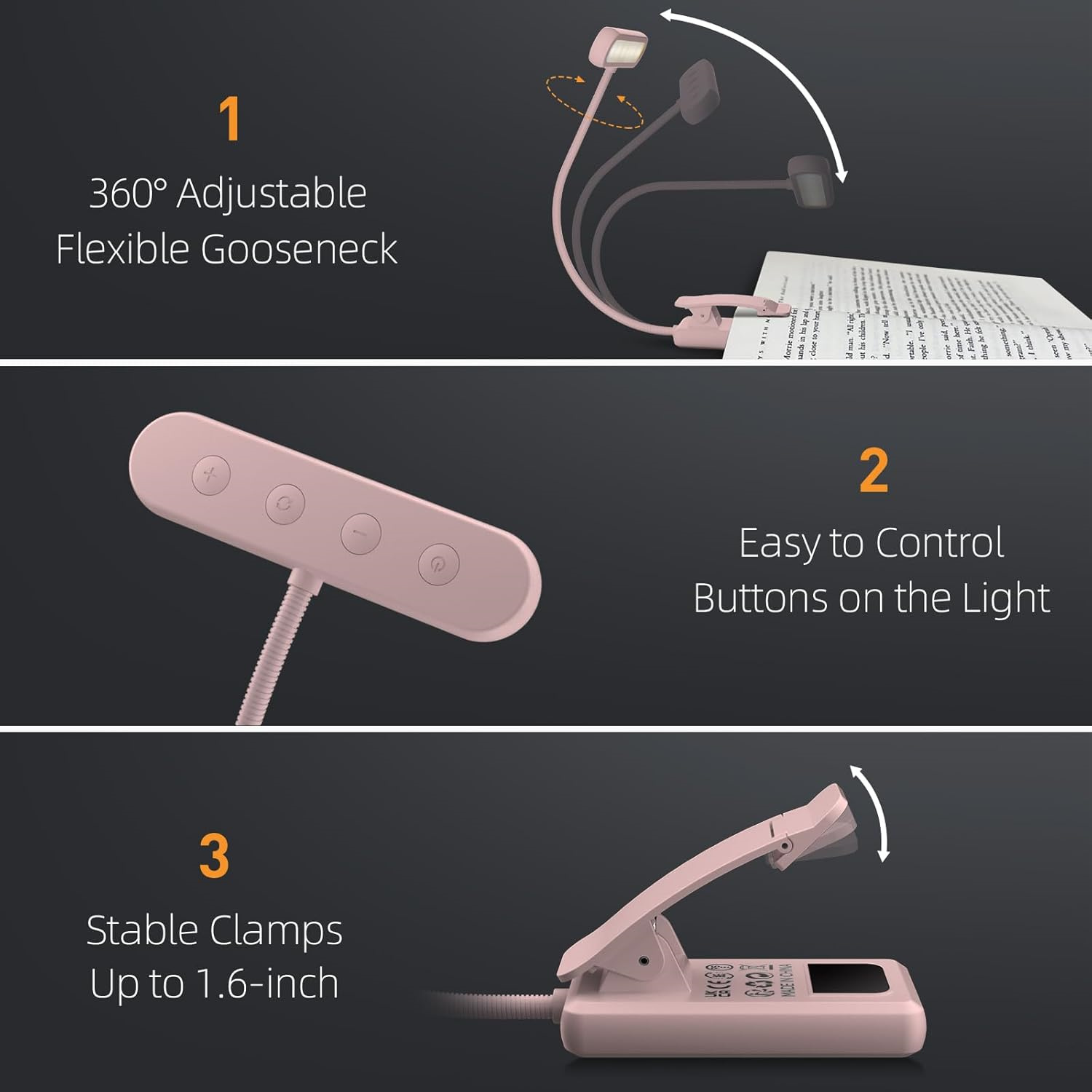 Lampada da Lettura con Clip Ne - Desk Setup Lamp recensione e prezzo