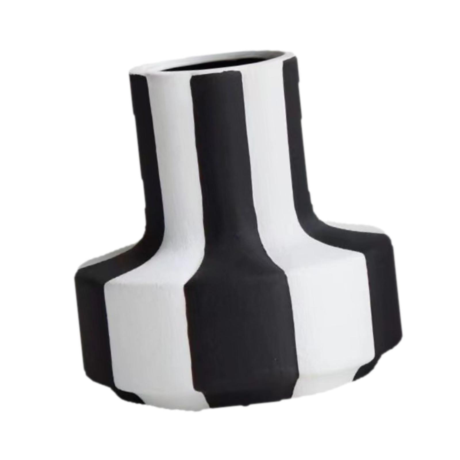 Elegante Vaso a Righe Bianche  - Desk Setup Minimalist recensione e prezzo